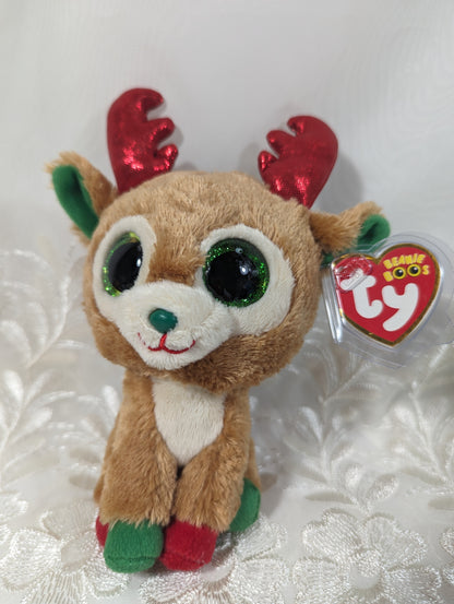 Ty Beanie Boo - Alpine The Reindeer (6 in) Scuffed Eyes - Vintage Beanies Canada