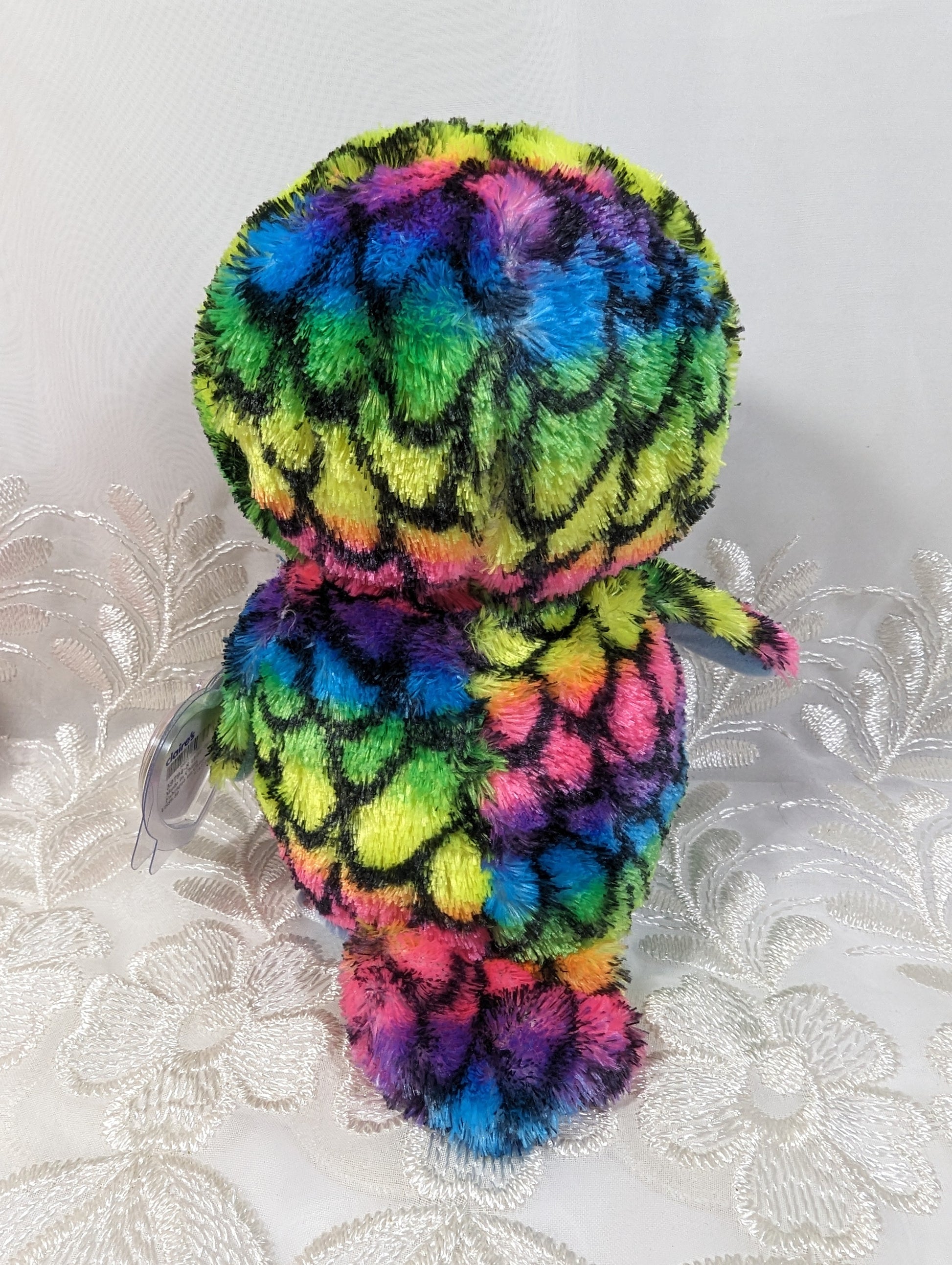 Ty Beanie Boo - Aria the Rainbow Owl (6 in) - Claire's Exclusive *Rare* - Vintage Beanies Canada