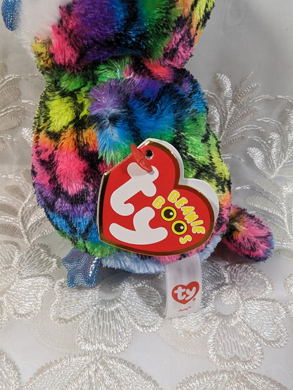 Ty Beanie Boo - Aria the Rainbow Owl (6 in) - Claire's Exclusive *Rare* - Vintage Beanies Canada