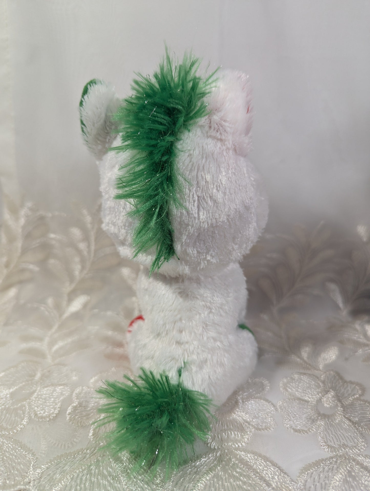 Ty Beanie Boo - Candy Cane The Unicorn (6in) No Tag - Vintage Beanies Canada
