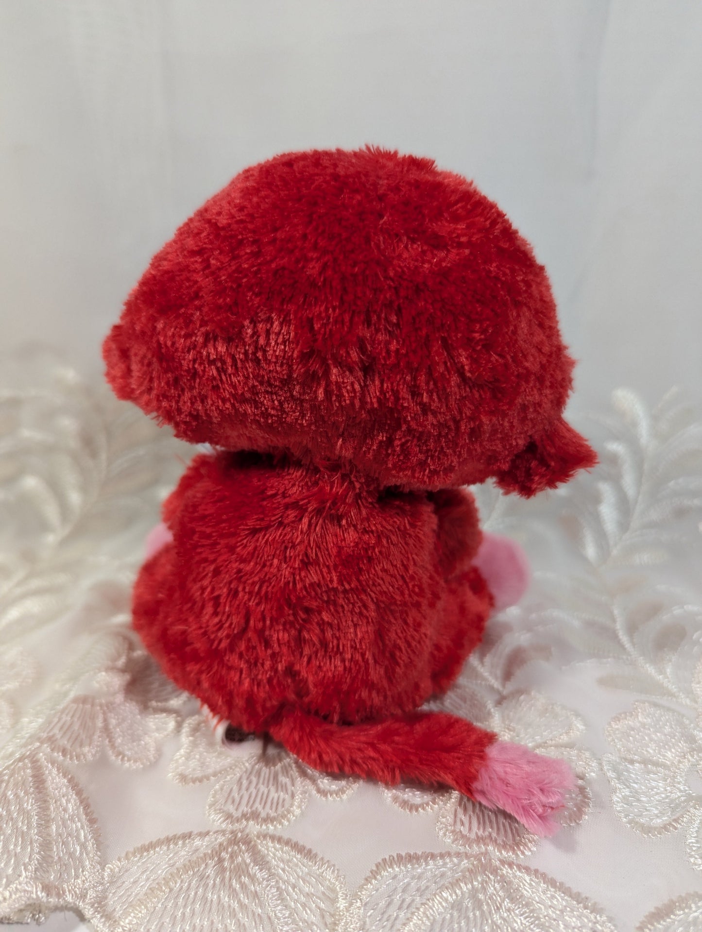 Ty Beanie Boo - Charming The Red Monkey (6in) Creased Tag - Vintage Beanies Canada