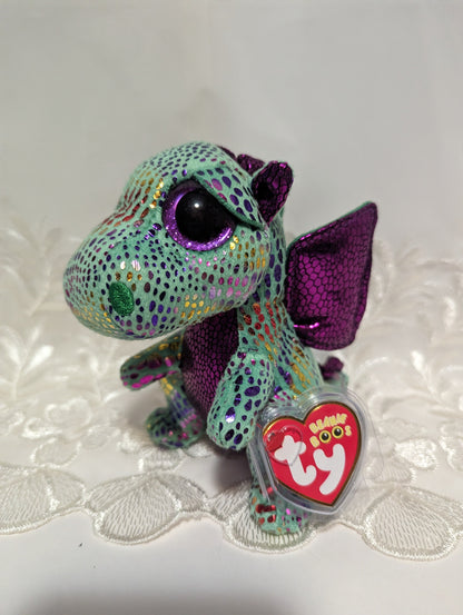 Ty Beanie Boo - Cinder The Dragon (6in) - Vintage Beanies Canada