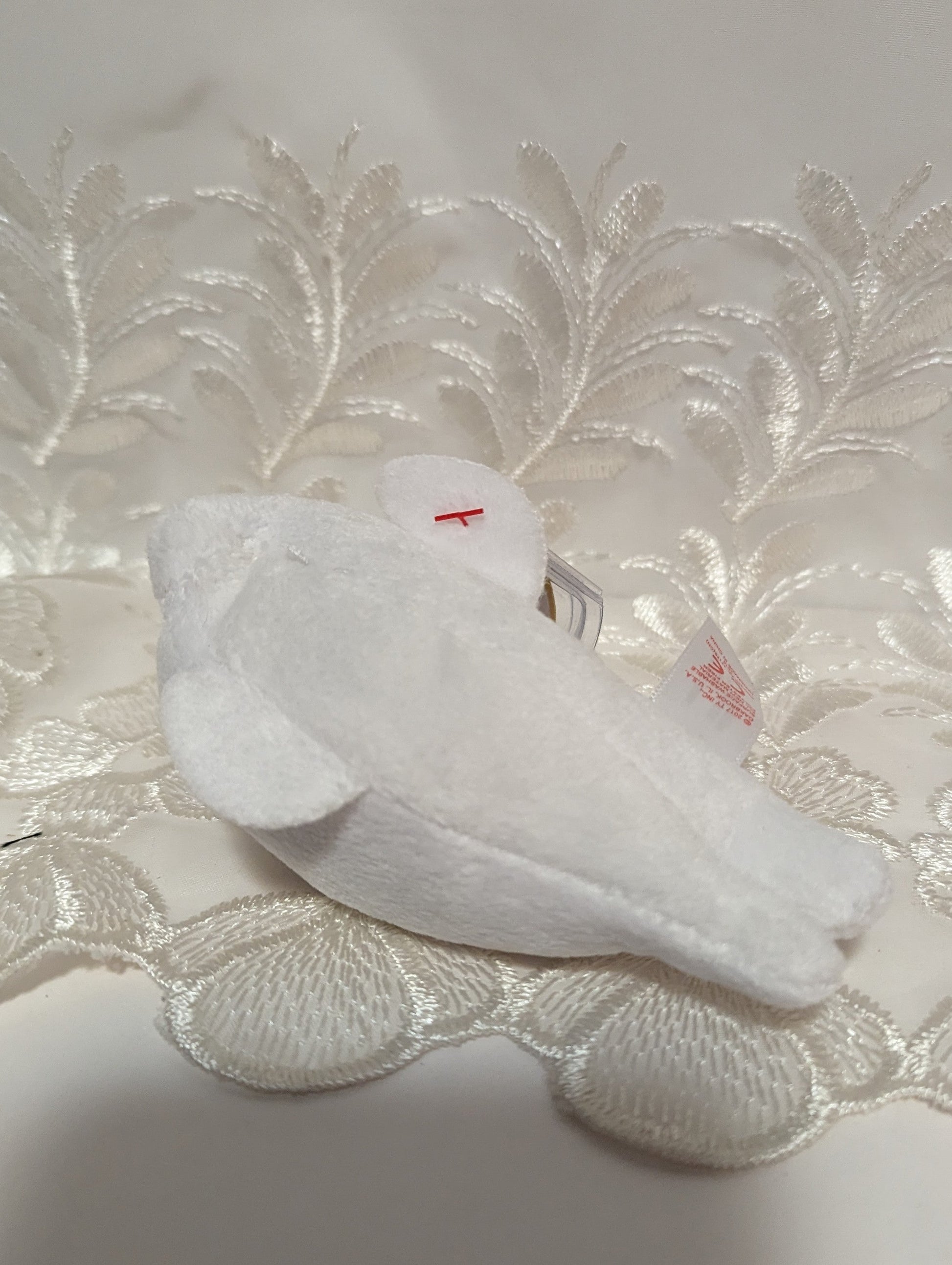 Ty Beanie Boo Clip - Icy The White Seal (4in) - Vintage Beanies Canada