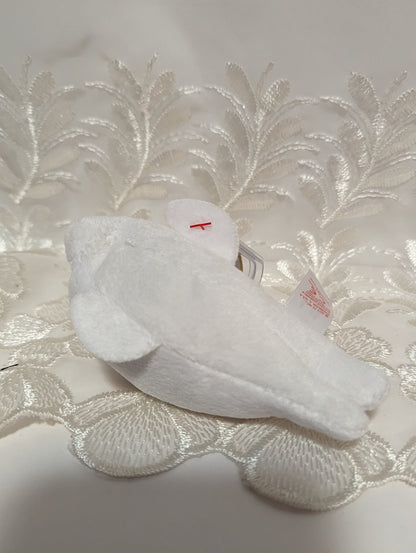 Ty Beanie Boo Clip - Icy The White Seal (4in) - Vintage Beanies Canada