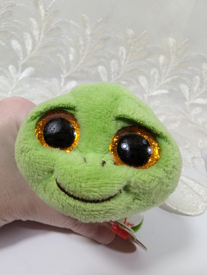 Ty Beanie Boo Clip - Zippy The Sea Turtle (4in) Scuffed eyes - Vintage Beanies Canada