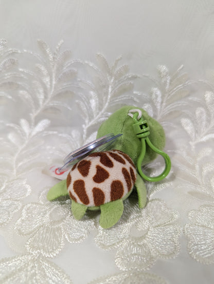 Ty Beanie Boo Clip - Zippy The Sea Turtle (4in) Scuffed eyes - Vintage Beanies Canada