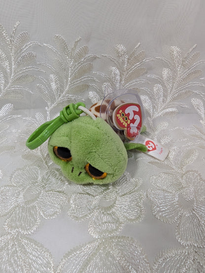 Ty Beanie Boo Clip - Zippy The Sea Turtle (4in) Scuffed eyes - Vintage Beanies Canada