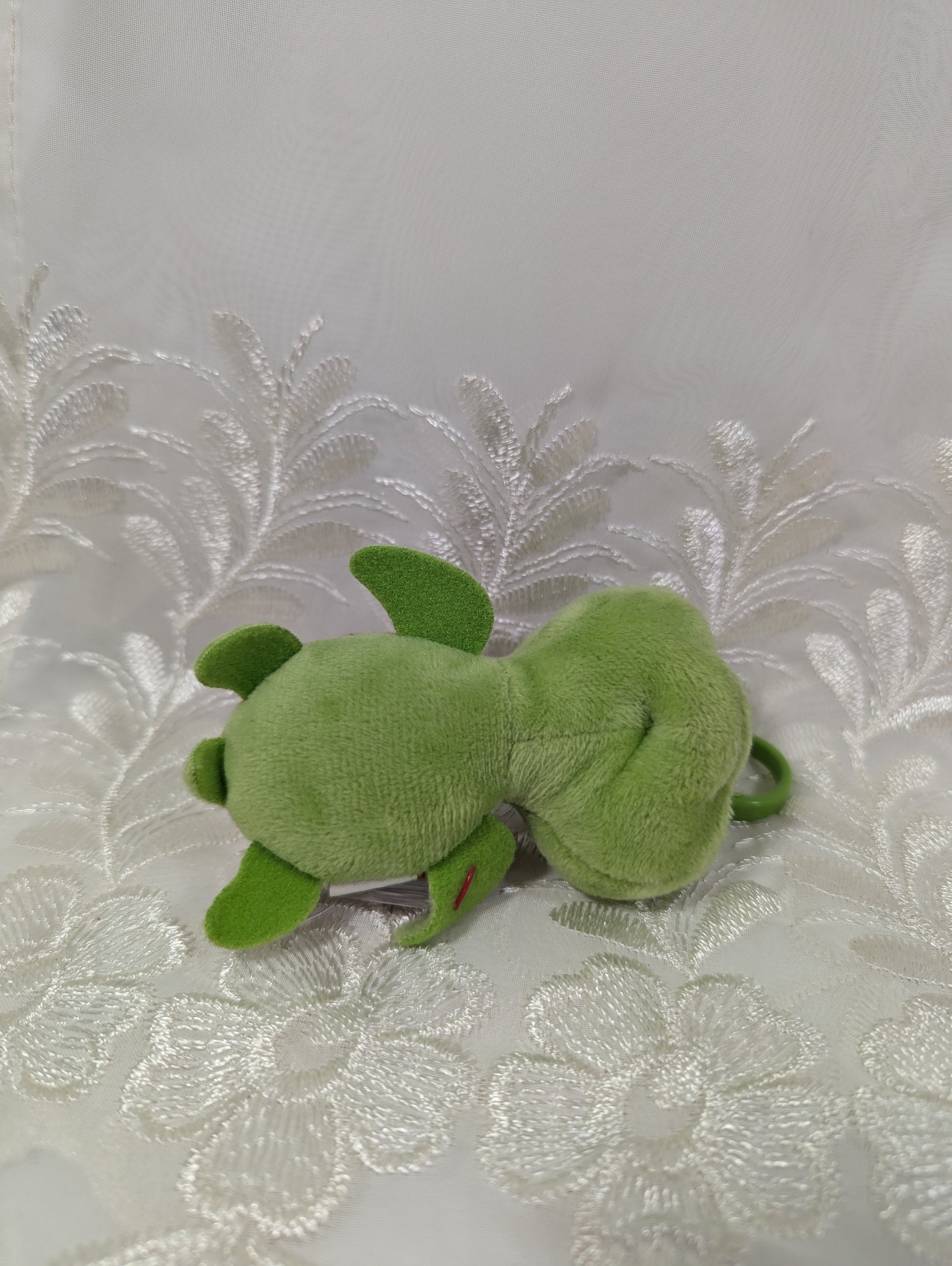 Ty Beanie Boo Clip - Zippy The Sea Turtle (4in) Scuffed eyes - Vintage Beanies Canada