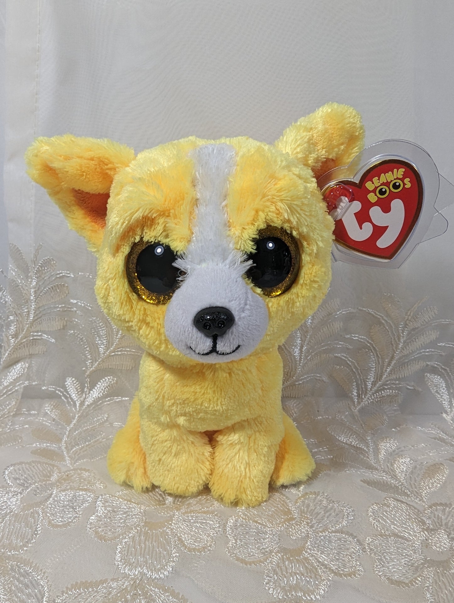 Ty Beanie Boo - Dandelion The Yellow Dog (6in) Trade Show Exclusive - Vintage Beanies Canada