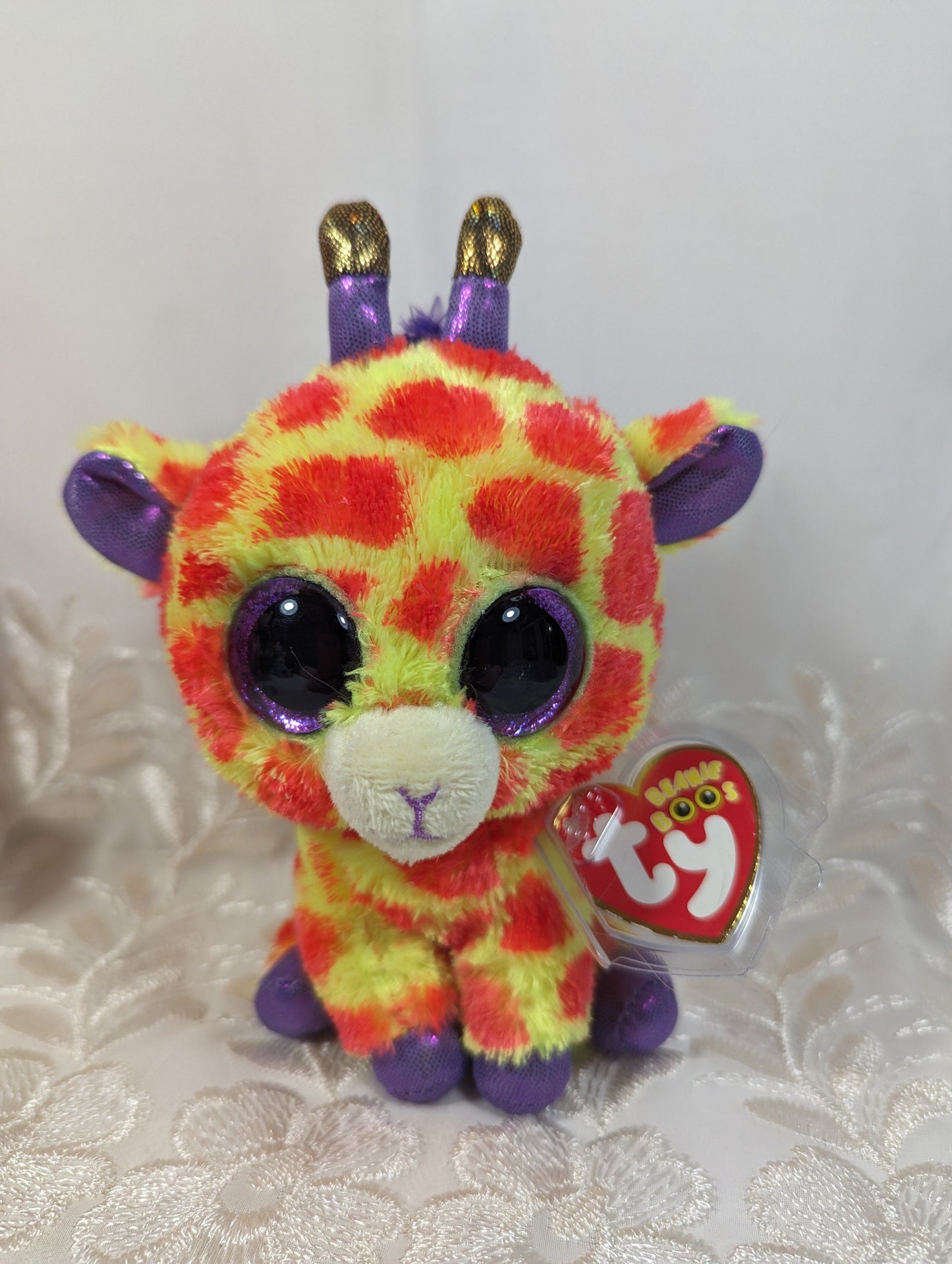 Ty Beanie Boo - Darci the Giraffe (6in) Justice Exclusive - Vintage Beanies Canada