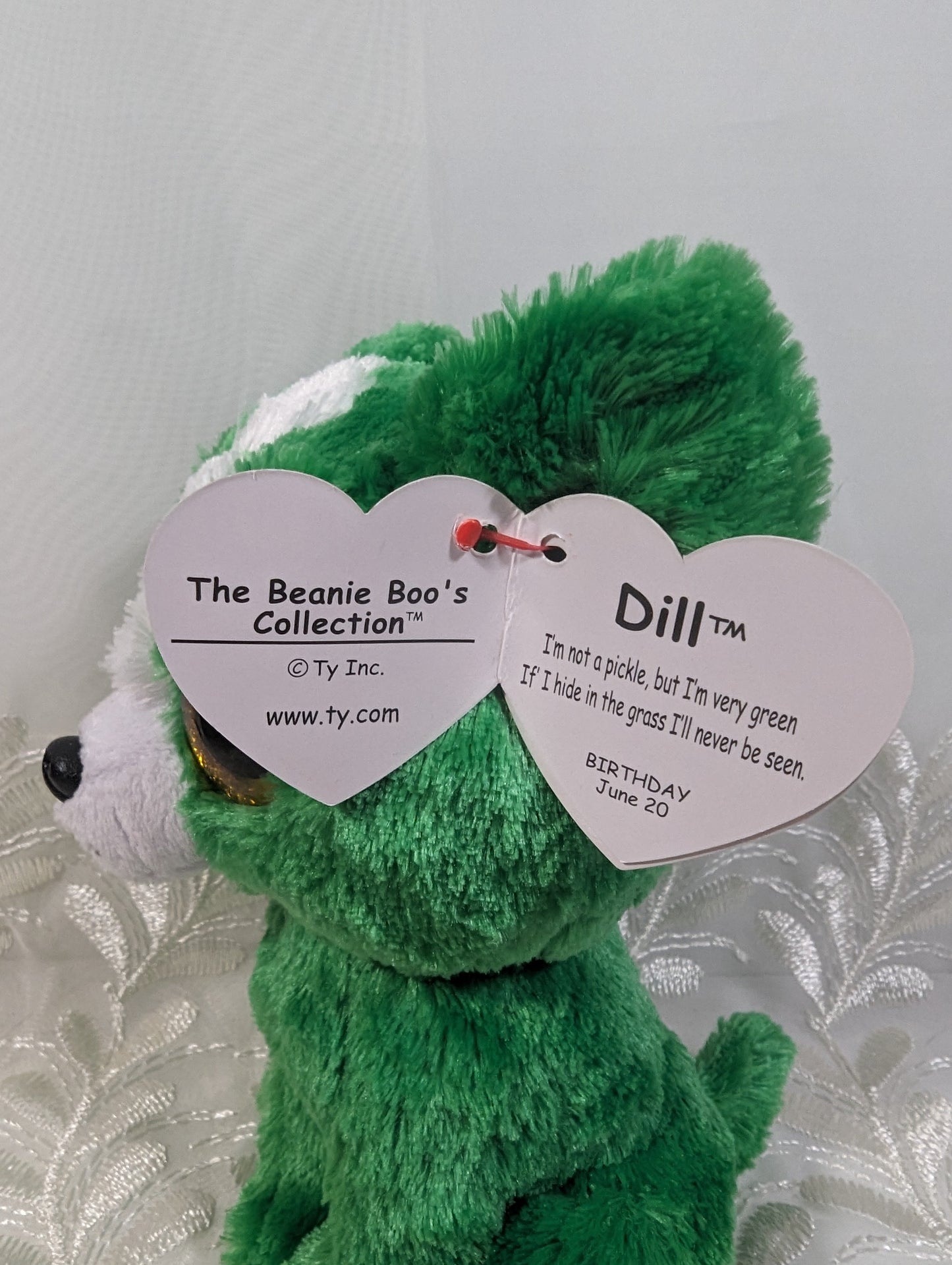 Ty Beanie Boo - Dill The Dog (6in) Trade Show Exclusive - Vintage Beanies Canada