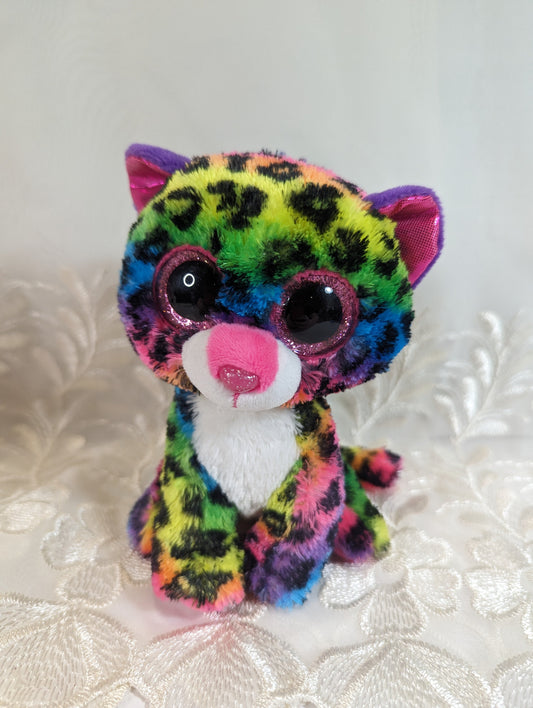 Ty Beanie Boo - Dotty The Rainbow Leopard (6 in) No Tag - Vintage Beanies Canada