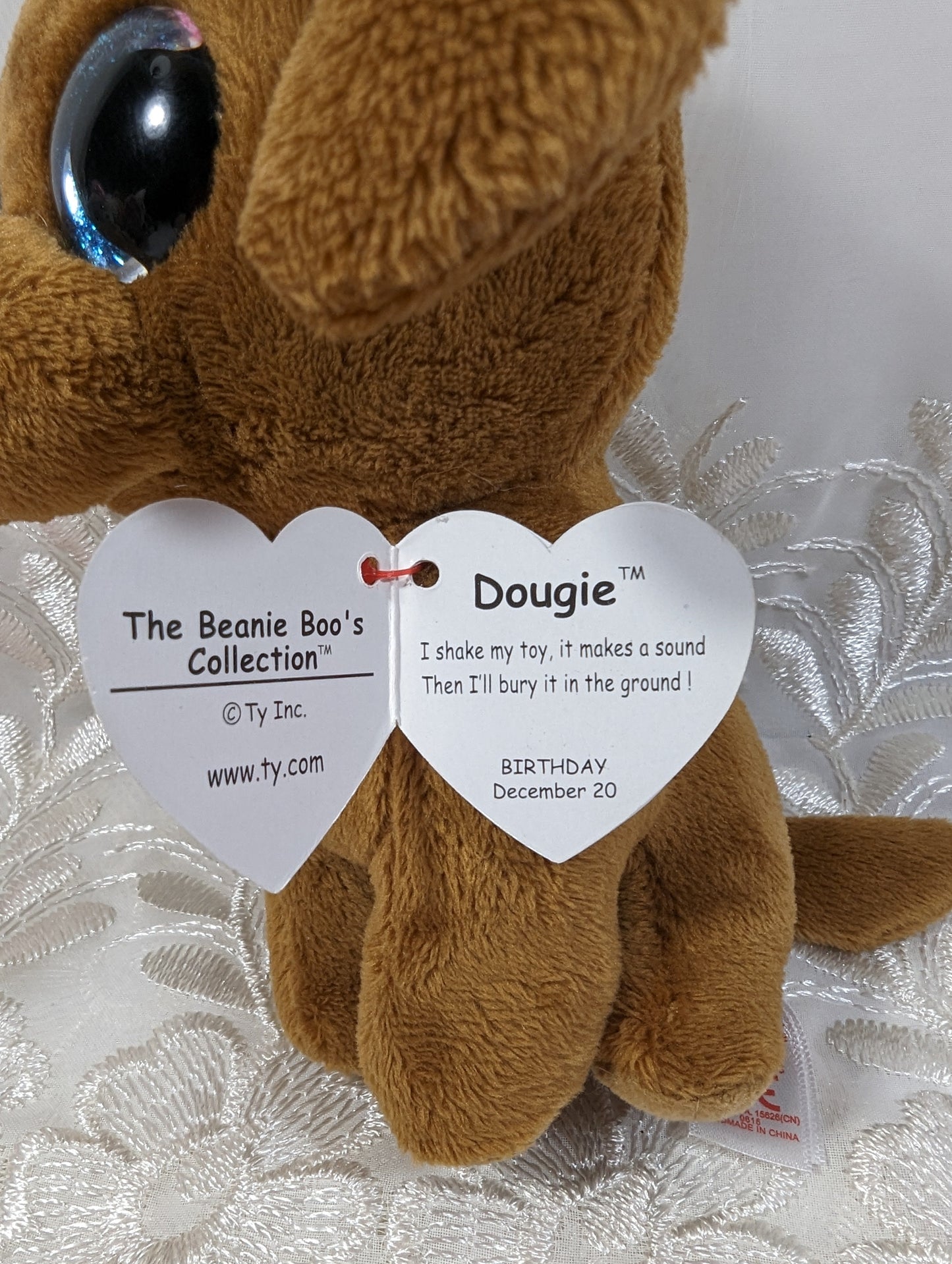 Ty Beanie Boo - Dougie The Dachshund Dog (6in) - Vintage Beanies Canada