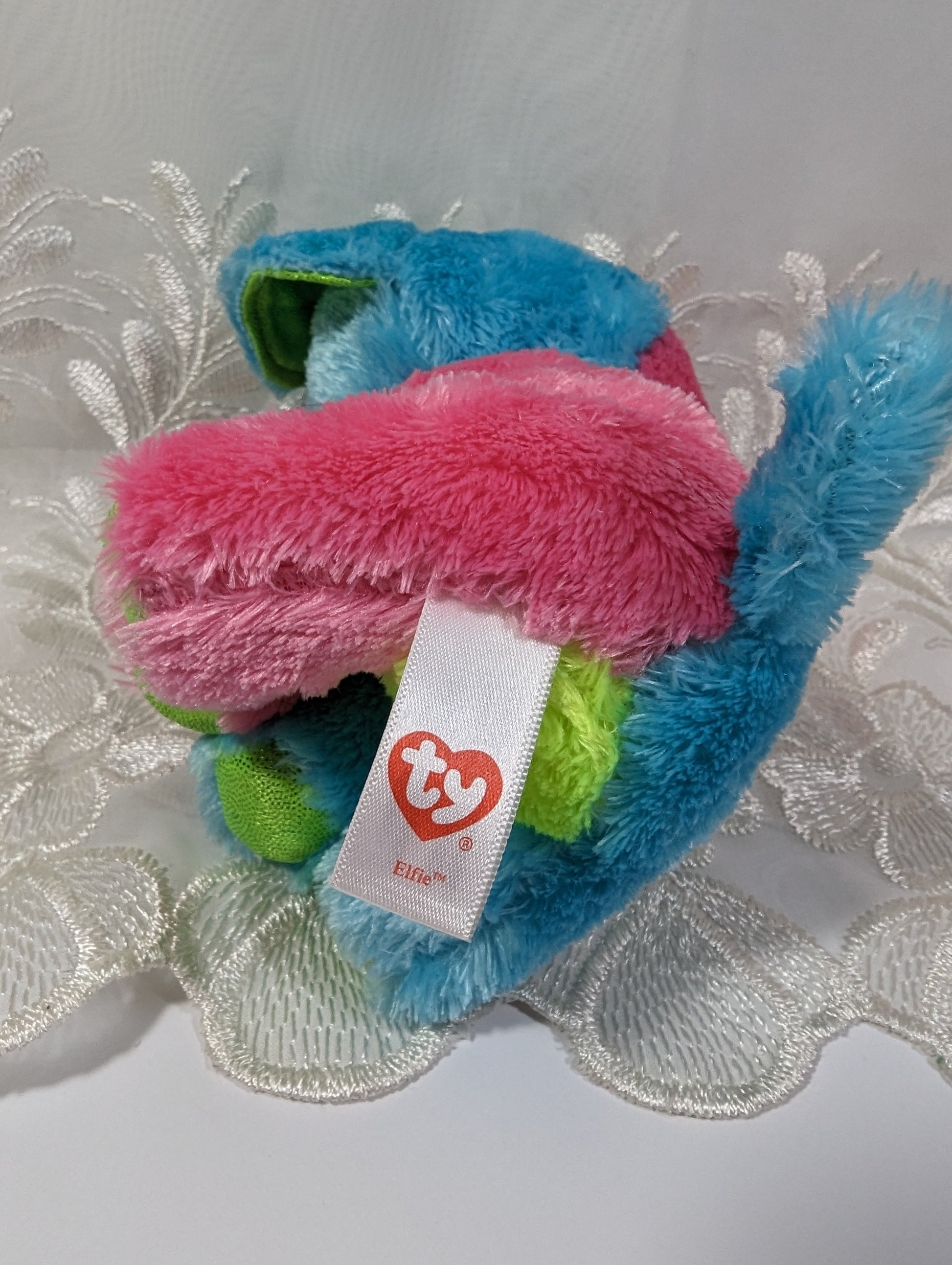 Ty Beanie Boo - Elfie The Elephant (6in) Justice Exclusive - Vintage Beanies Canada