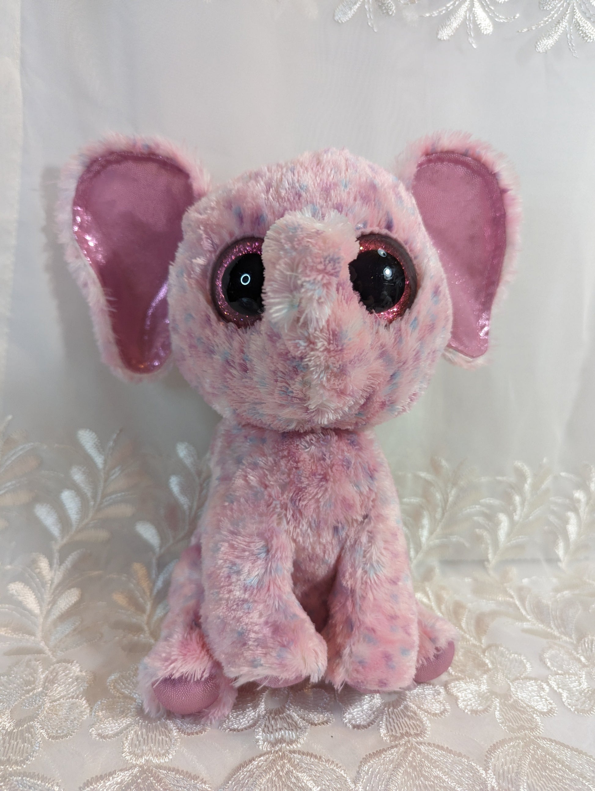 Ty Beanie Boo - Ellie the elephant (9in) No Tag, Scuffed Eyes - Vintage Beanies Canada