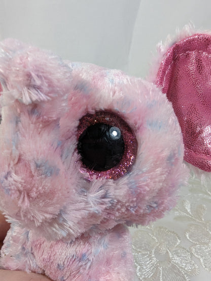 Ty Beanie Boo - Ellie The Pink Elephant (6in) Scuffed Eyes, No Tag - Vintage Beanies Canada