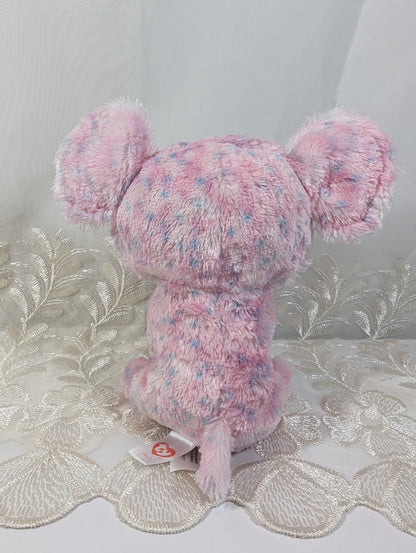 Ty Beanie Boo - Ellie The Pink Elephant (6in) Scuffed Eyes, No Tag - Vintage Beanies Canada