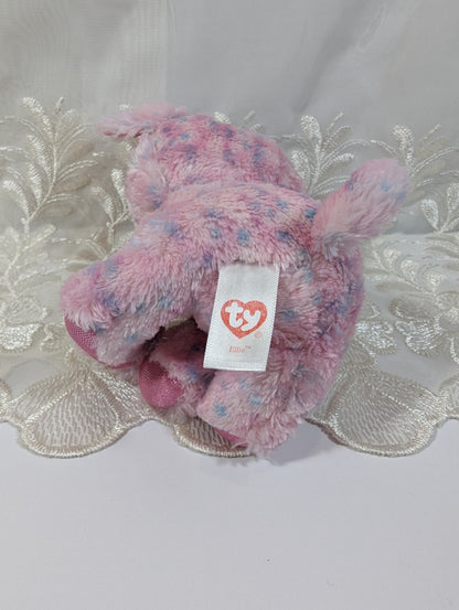 Ty Beanie Boo - Ellie The Pink Elephant (6in) Scuffed Eyes, No Tag - Vintage Beanies Canada