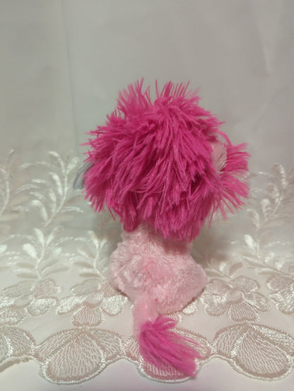 Ty Beanie Boo - Fluffy The Pink Lion (6in) - Vintage Beanies Canada