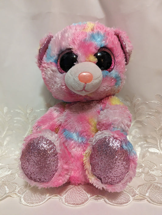 Ty Beanie Boo - Franky the Pink Bear (9in) No Hang Tag - Vintage Beanies Canada