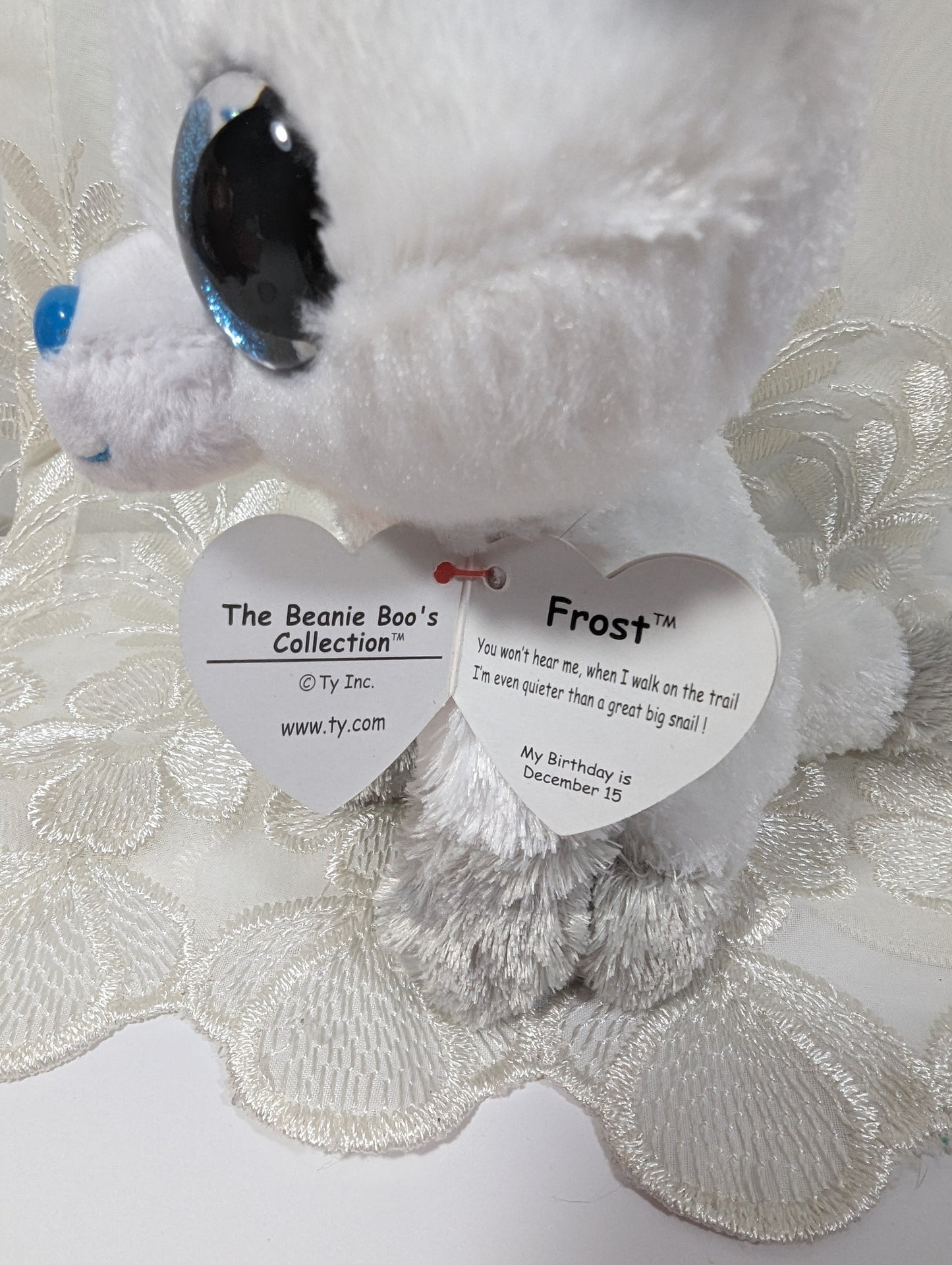 Ty Beanie Boo - Frost the Arctic Fox (6in) *Rare* - Vintage Beanies Canada