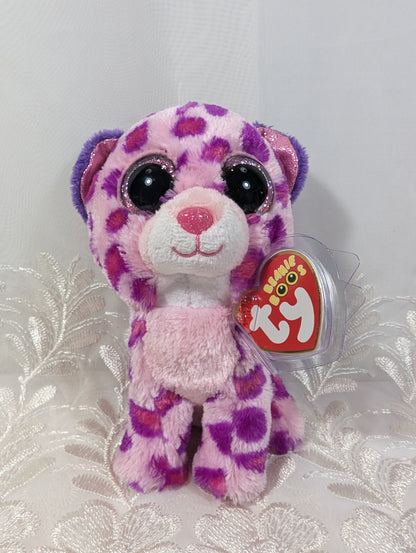 Ty Beanie Boo - Glamour The Pink Leopard (6in) - Vintage Beanies Canada