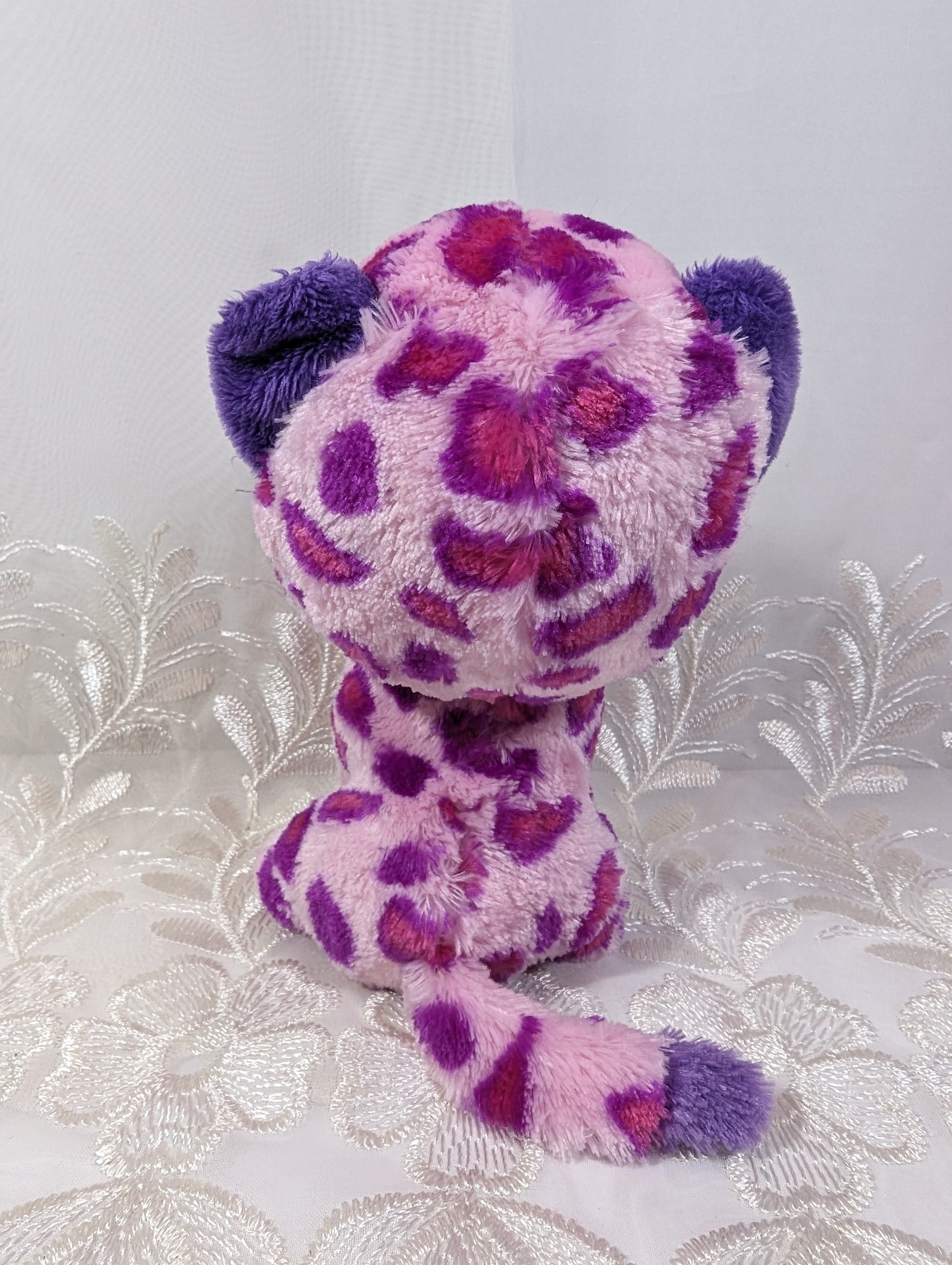 Ty Beanie Boo - Glamour The Pink Leopard (6in) - Vintage Beanies Canada