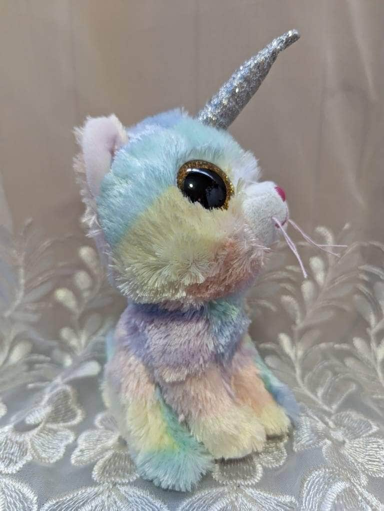 Ty Beanie Boo - Heather The Unicorn Cat (6 In) - Vintage Beanies Canada