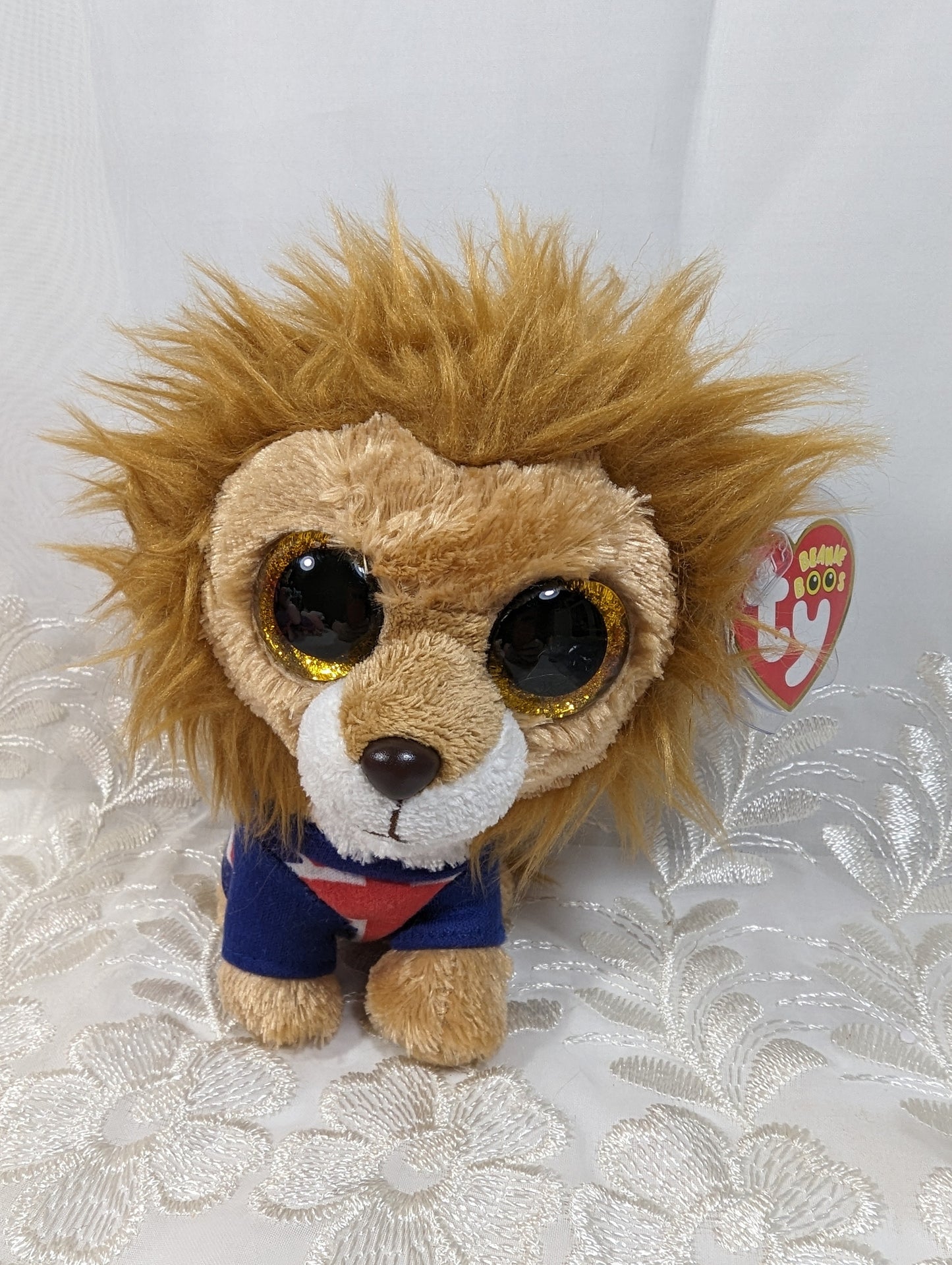 Ty Beanie Boo - Hero The Lion (6in) Uk Exclusive - Vintage Beanies Canada