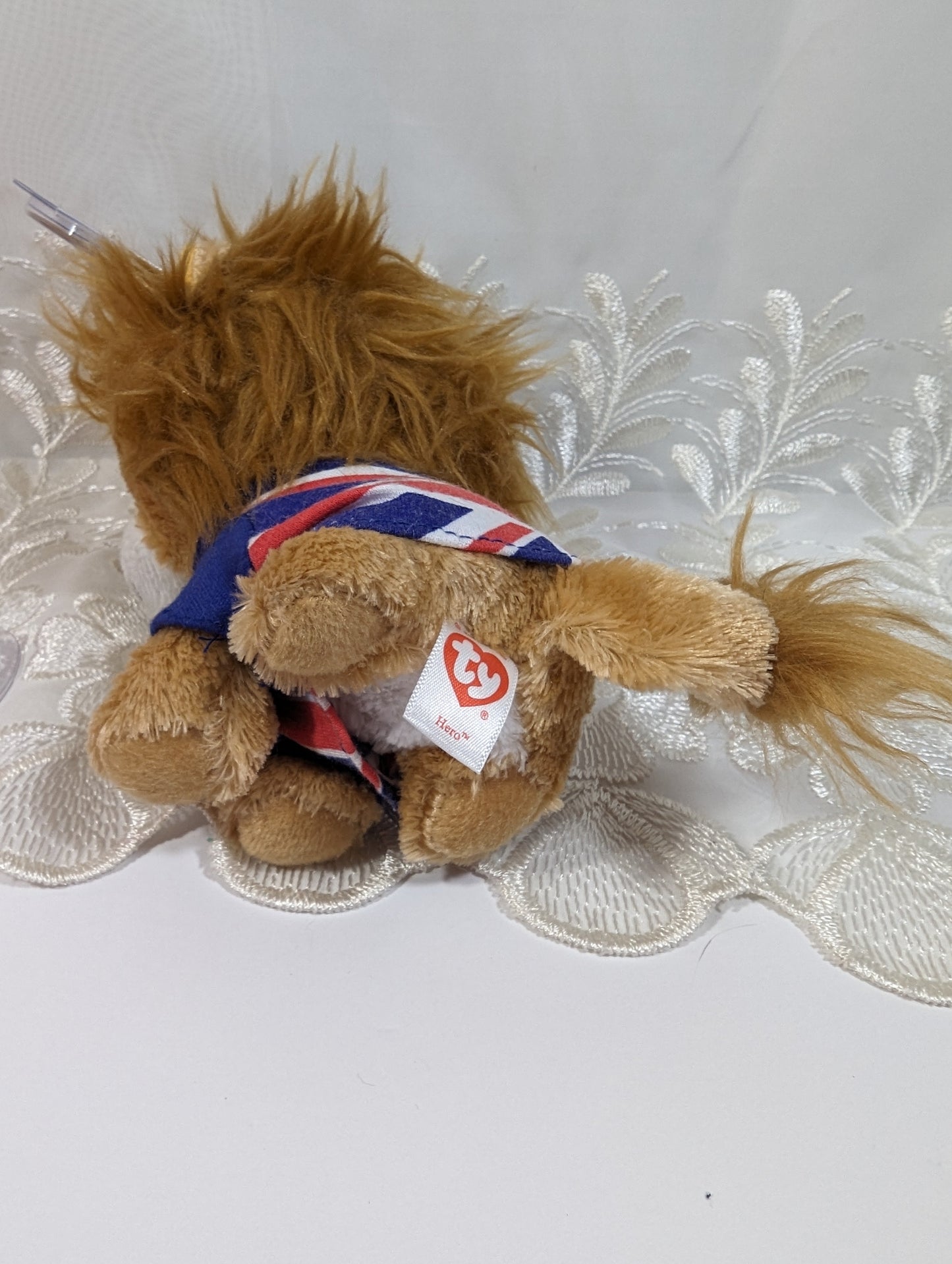 Ty Beanie Boo - Hero The Lion (6in) Uk Exclusive - Vintage Beanies Canada