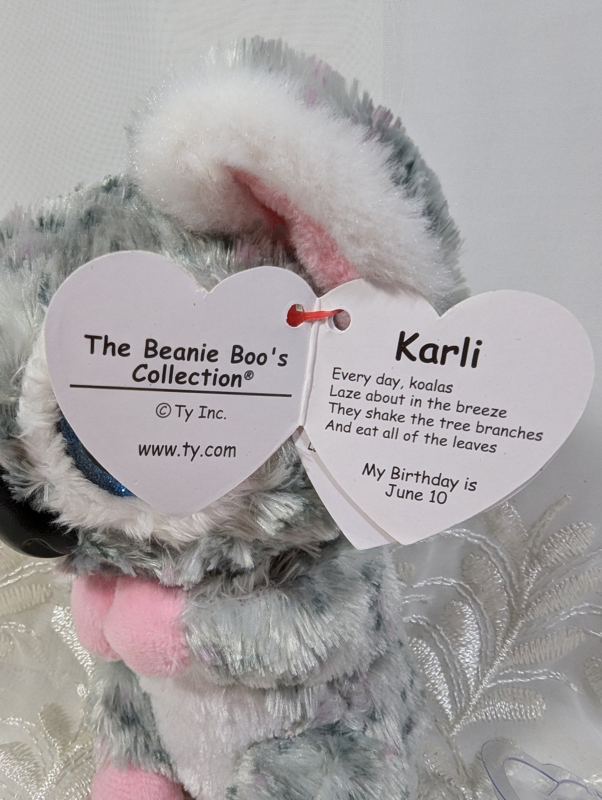 Ty Beanie Boo - Karli The Koala (6 In) Near Mint Tag - Vintage Beanies Canada