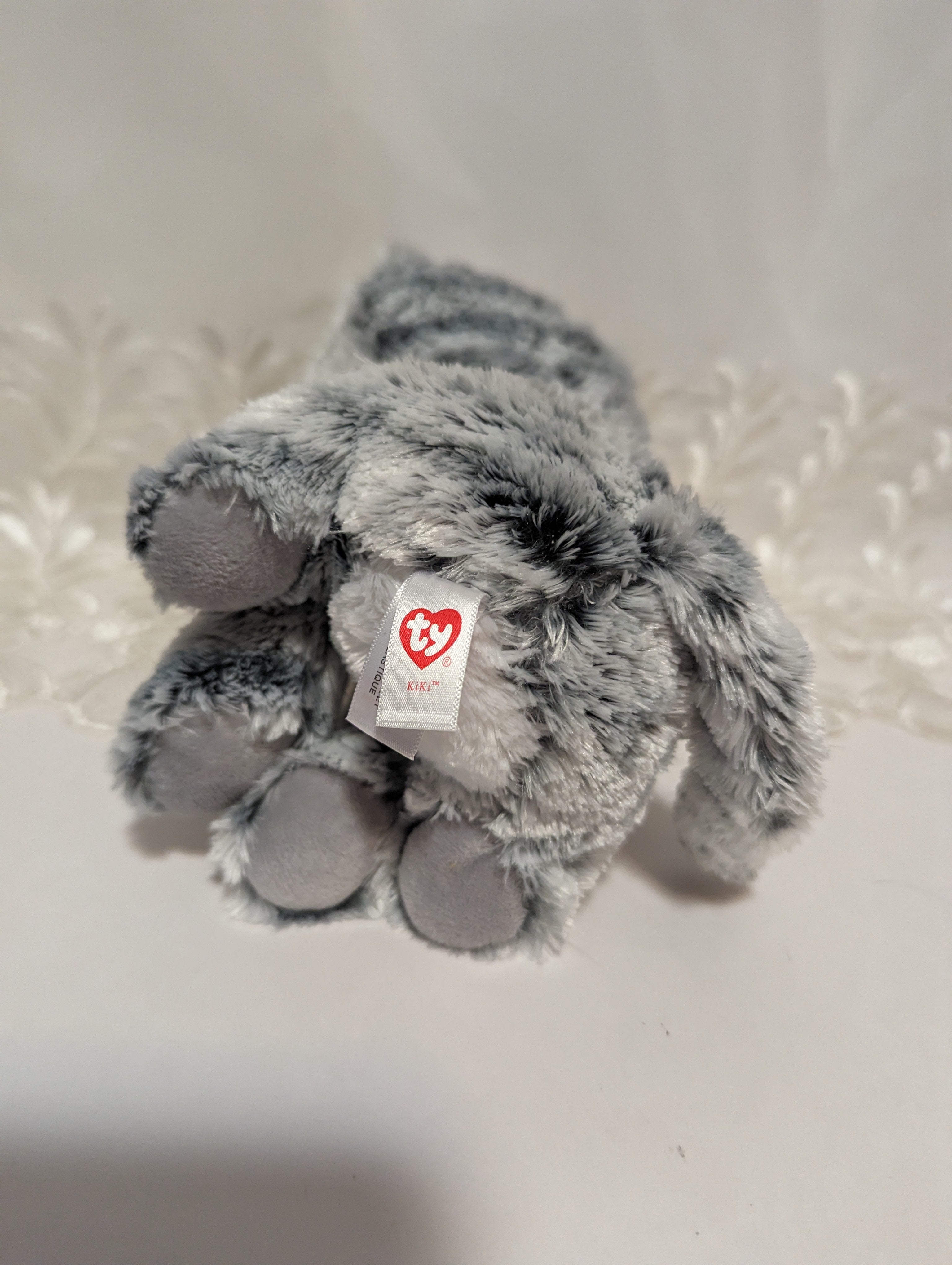 Ty Beanie Boo Kiki The Gray Cat 9in No Tag Vintage Beanies Canada