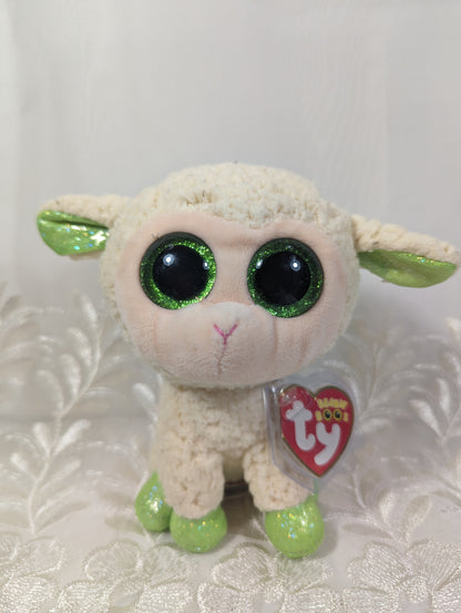 Ty Beanie Boo - LaLa The Lamb (6in) Creased Tag - Vintage Beanies Canada