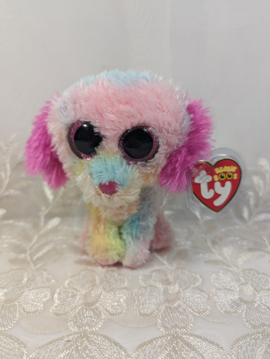 Ty Beanie Boo - Lovesy The Dog (6in) Justice Exclusive *Rare* Non - Mint Tag - Vintage Beanies Canada