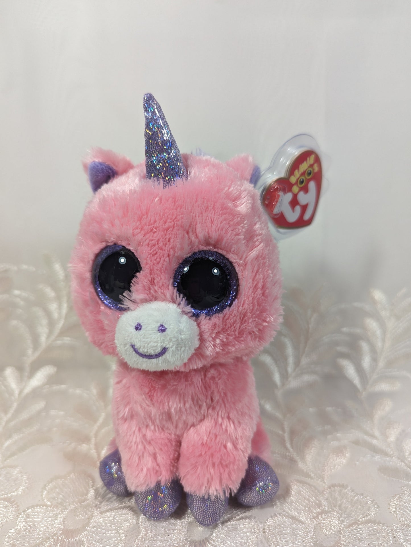 Ty Beanie Boo - Magic The Pink Unicorn (6in) - Vintage Beanies Canada