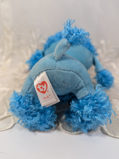 Ty Beanie Boo - Mandy The Blue Poodle (6 in) - Vintage Beanies Canada