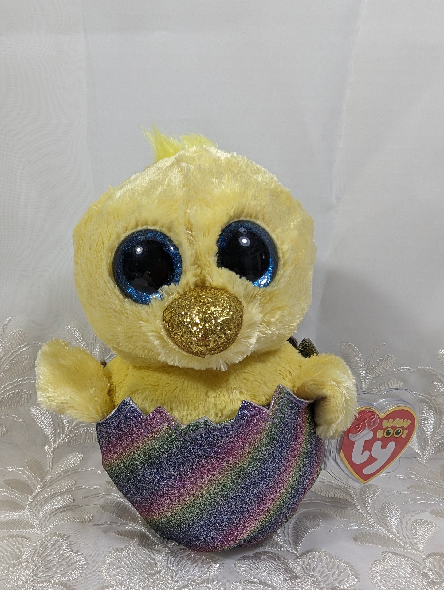 Ty Beanie Boo - Megg The Yellow Chick (6in) - Vintage Beanies Canada