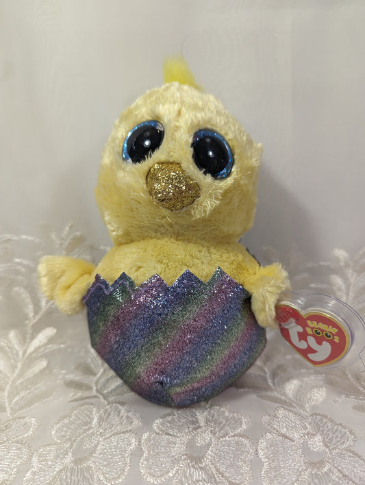 Ty Beanie Boo - Megg The Yellow Chick (6in) Scuffed eye - Vintage Beanies Canada