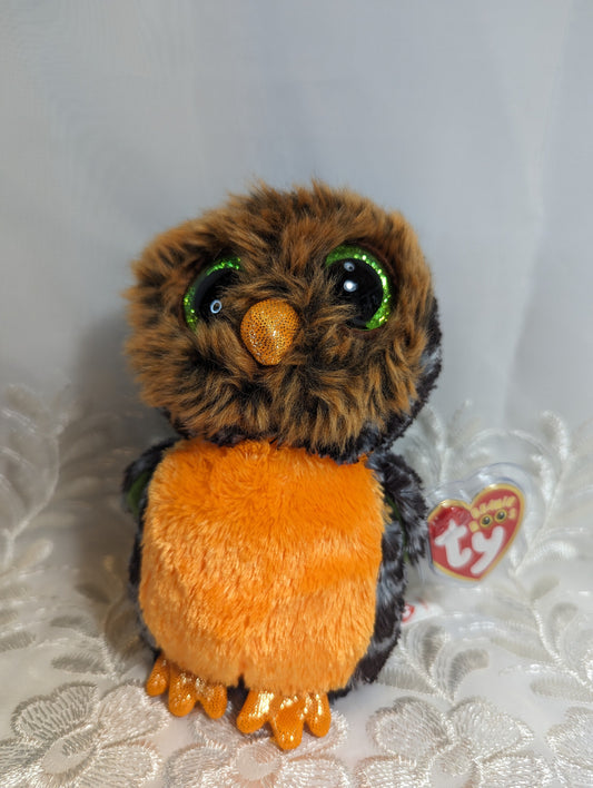 Ty Beanie Boo - Midnight The Owl (6in) - Vintage Beanies Canada