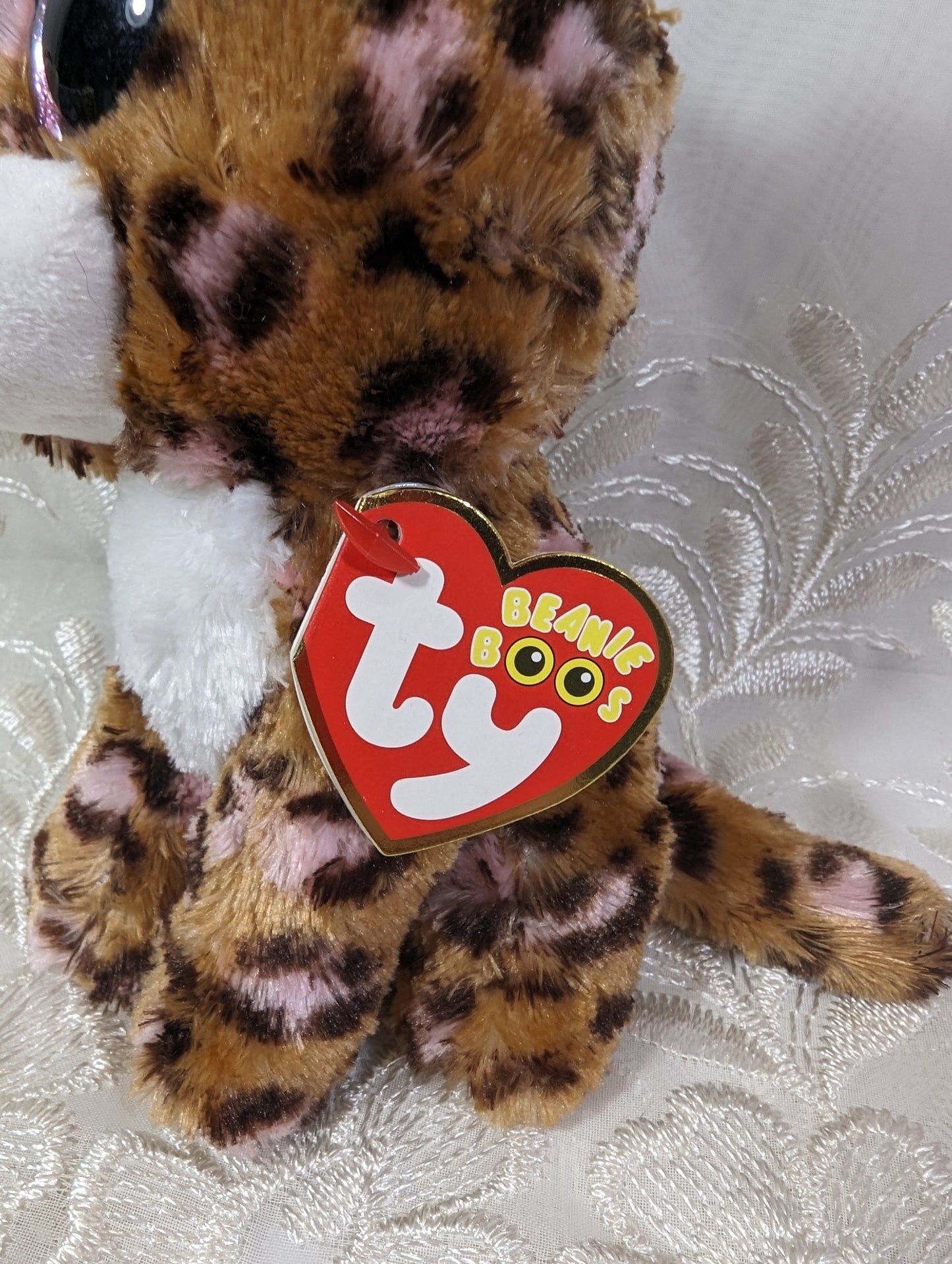 Ty Beanie Boo - Patches The Leopard (6in) Near Mint Hang Tag - Vintage Beanies Canada