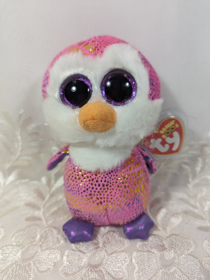 Ty Beanie Boo - Patty the Pink Penguin (6in) Justice Exclusive - Vintage Beanies Canada