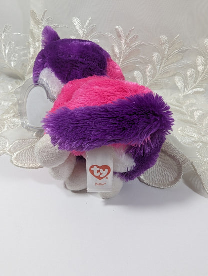 Ty Beanie Boo - Pellie The Pink And Purple Cat (6in) Claire's Exclusive Non - mint Tag - Vintage Beanies Canada