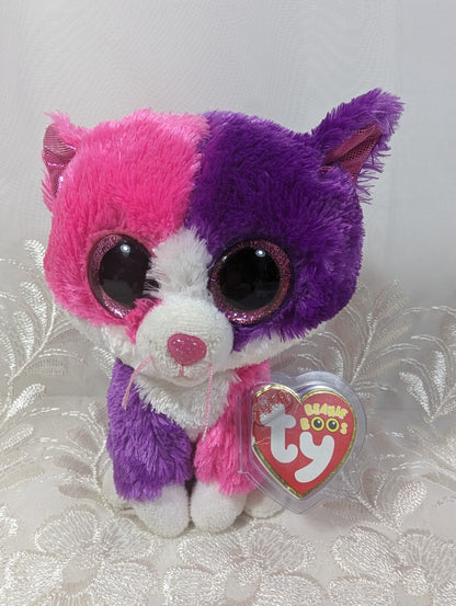 Ty Beanie Boo - Pellie The Pink And Purple Cat (6in) Claire's Exclusive Non - mint Tag - Vintage Beanies Canada