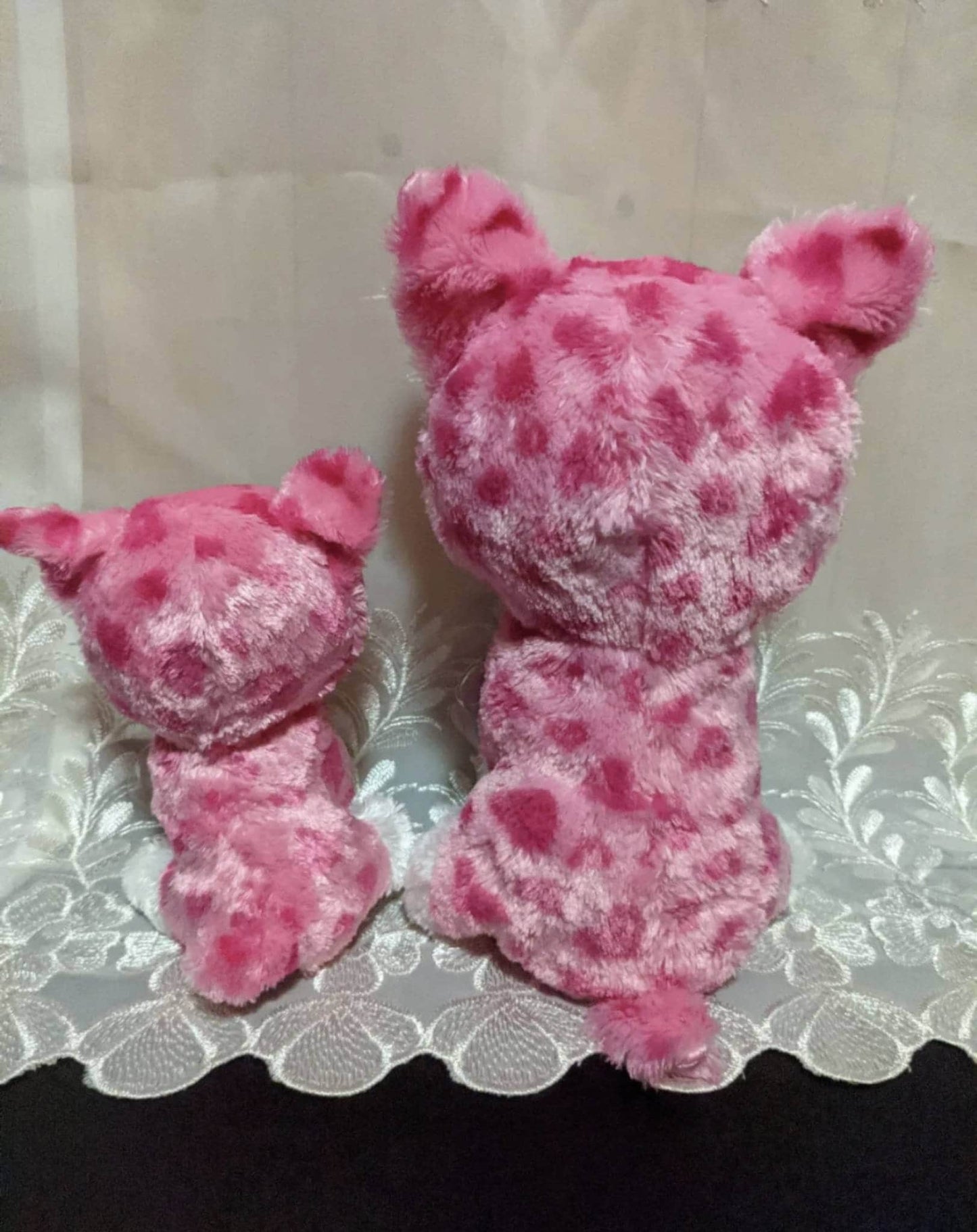 Ty Beanie Boo - Romeo The Pink Valentine's Day Dog With Heart (Sold As Set) - Vintage Beanies Canada