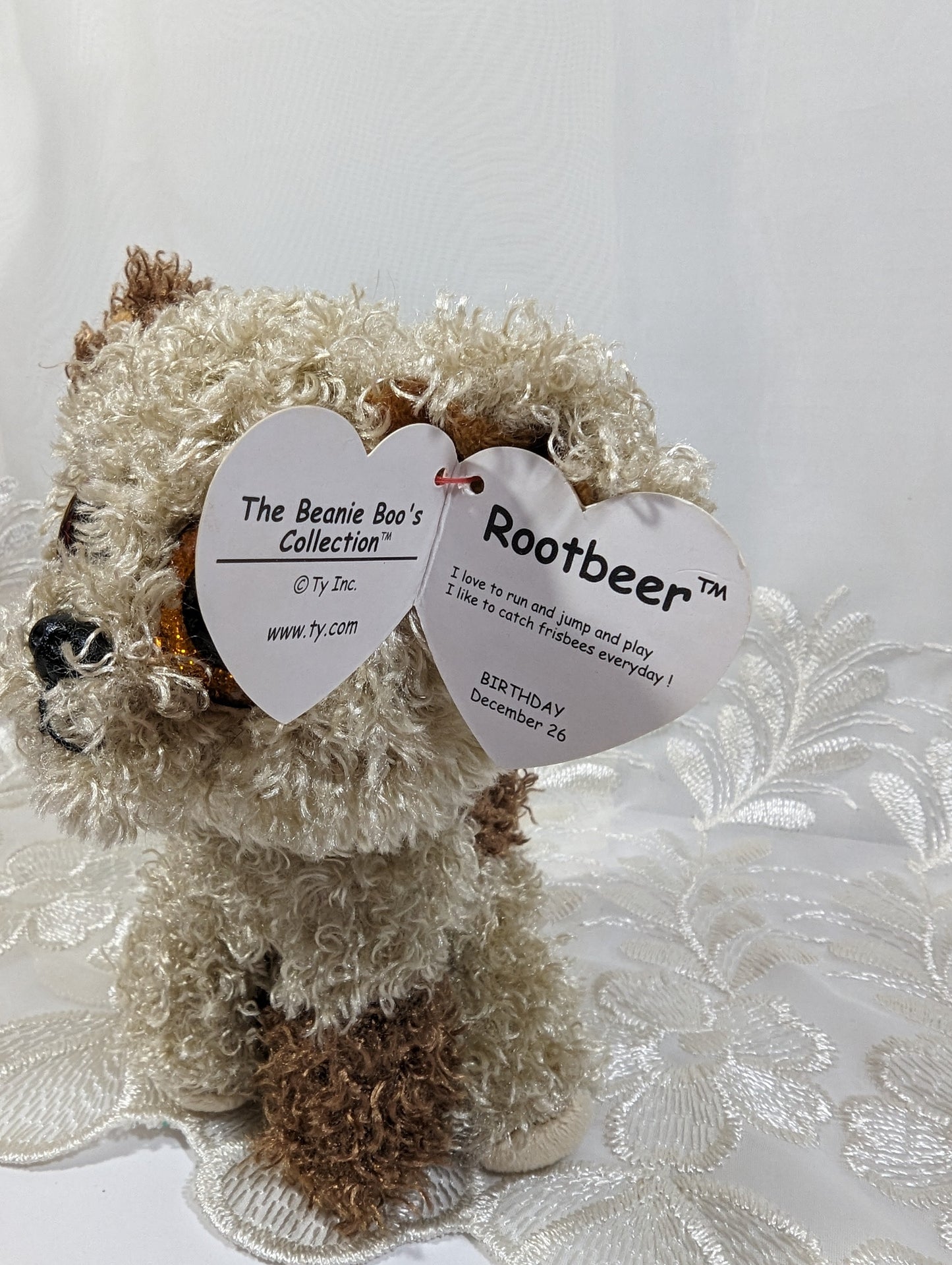 Ty Beanie Boo - Rootbeer The Dog (6in) - Vintage Beanies Canada