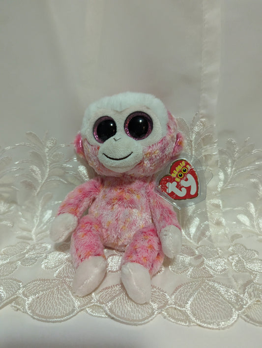 Ty Beanie Boo - Ruby The Monkey (6in) Non-mint Tag - Vintage Beanies Canada