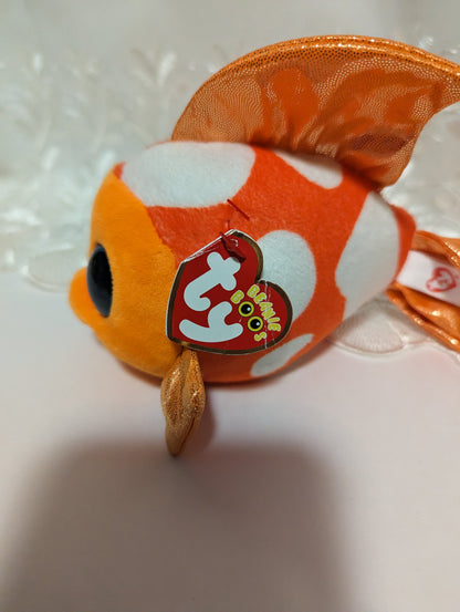 Ty Beanie Boo - Sami the goldfish (6in) Crease Hang Tag - Vintage Beanies Canada
