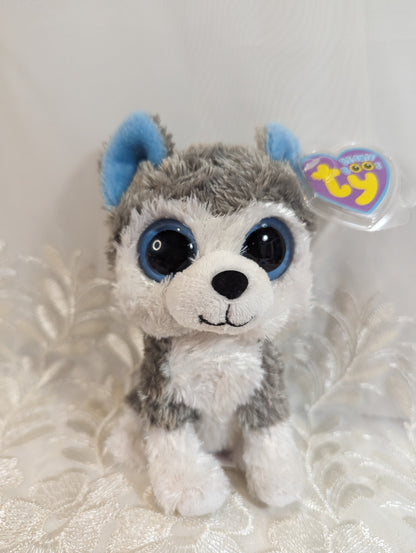 Ty Beanie Boo - Slush The Husky Dog (6 In) *Rare* First Gen, Purple Tag - Vintage Beanies Canada