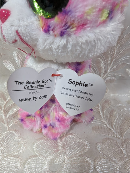 Ty Beanie Boo - Sophie The Cat (6 in) - Vintage Beanies Canada