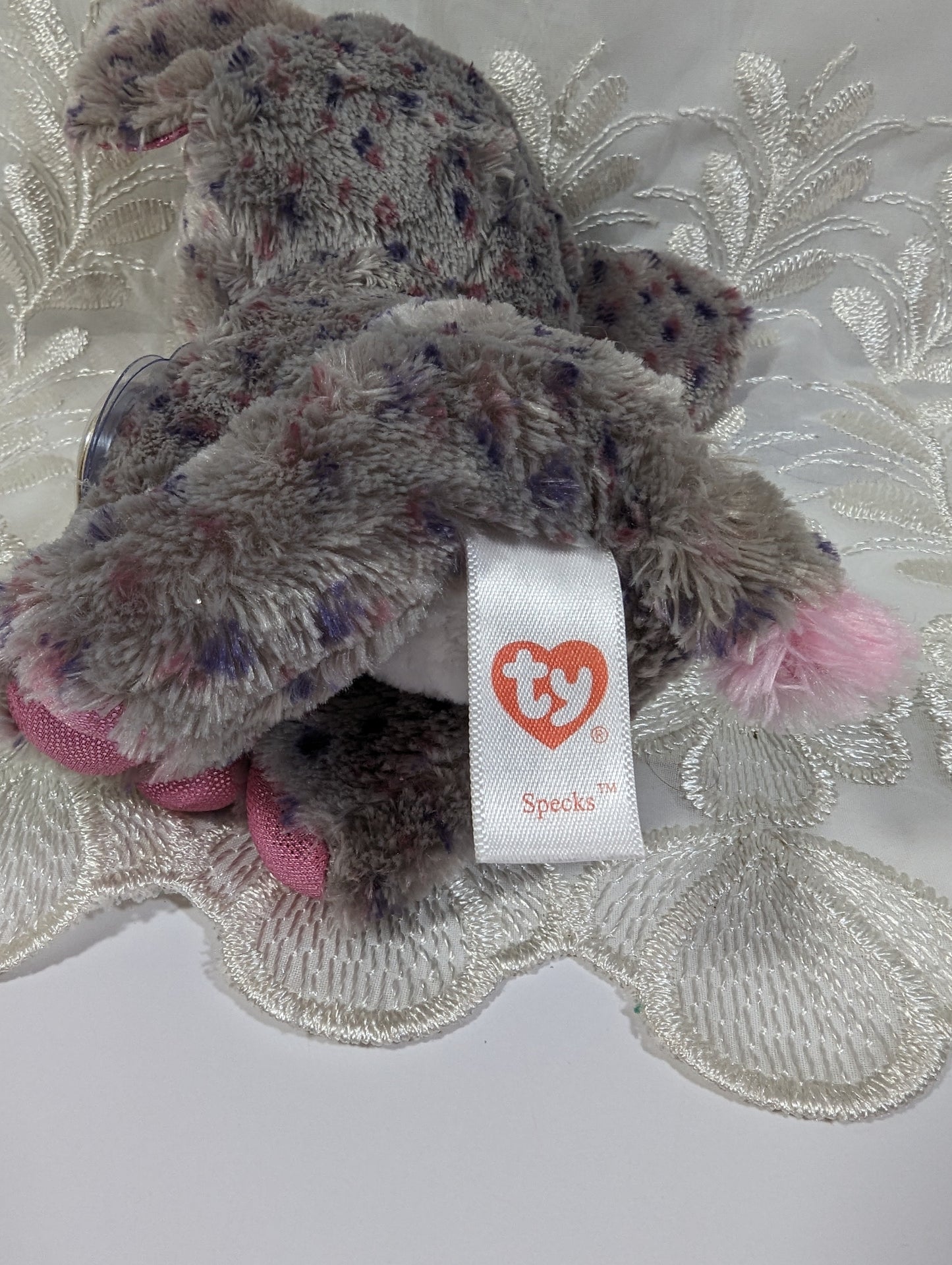 Ty Beanie Boo - Specs the elephant (6in) Near Mint Tag - Vintage Beanies Canada